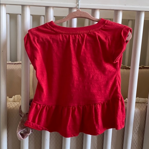 Hudson red t-shirt with stars - Picture 2 of 2